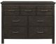 Mazin Furniture Blaire Farm Charcoal Gray Dresser-0