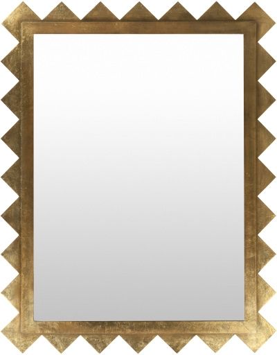 Surya Harrison Gold Floor Mirror-0