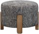 Bassett Mirror Jasper Exquisite Zebra Accent Ottoman-2