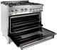 ZLINE 36" Stainless Steel Pro Style Gas Range-2