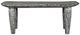 Uttermost® Fade To Black Distressed Black/White Wood Bench-5