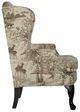 Best® Home Furnishings Field & Stream Home Sylvia ABX2 Wing Back Chair with Antique Black Legs-2