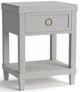 Bassett® Furniture Ventura Shell White Bedside Table-0