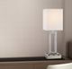 Cal® Lighting & Accessories Sarnia Brushed Steel Table Lamp-1