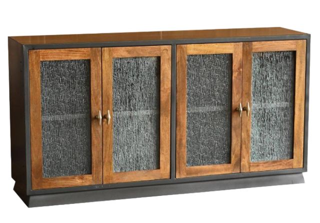 Jaipur Furniture Jadwin Brown 4-Door Sideboard-0