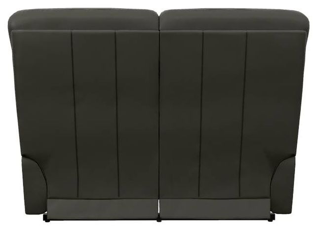La-Z-Boy® James Charcoal Leather Power Reclining Loveseat with Headrest-3