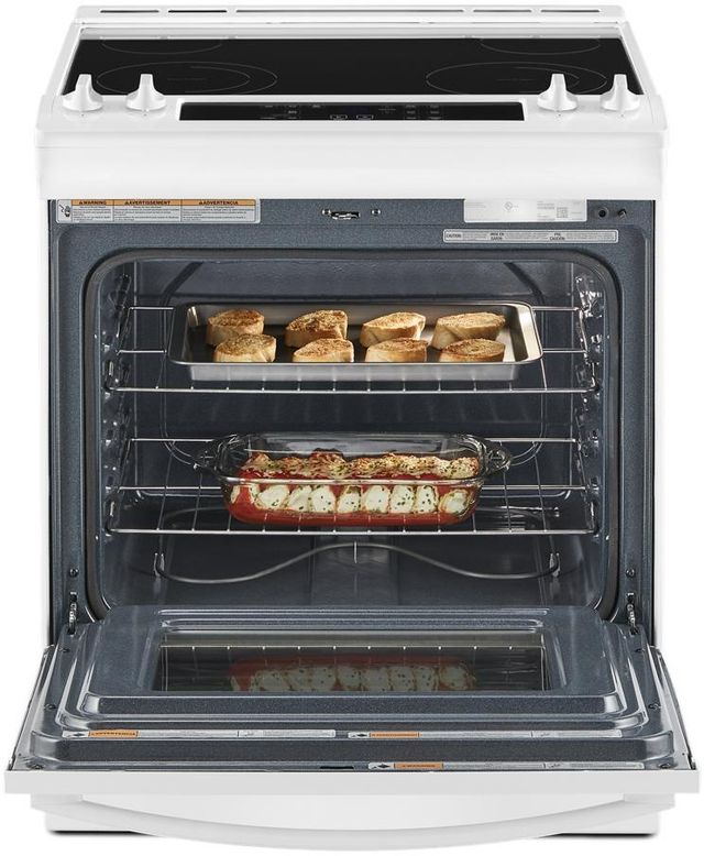 Whirlpool® 30" White Freestanding Electric Range-2