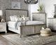 Steve Silver Co. Bear Creek 4-Piece White Smoke King Bedroom Set-0