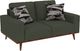 Emerald Home Heath Dark Olive Loveseat-0