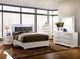 Furniture of America® Clementine 4-Piece Glossy White Queen Panel Bedroom Set-0