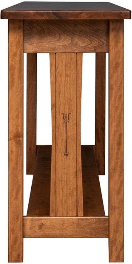 Country Classic Collection Customizable Signature 3-Drawer Sofa Table-2