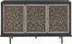 Magnussen Home® Ryker Coventry Gray/Nocturn Black Display Cabinet-1