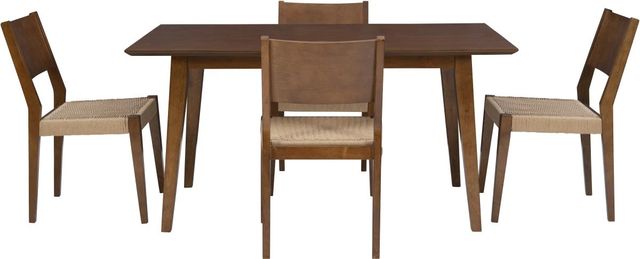 Powell® Cosgrove 5-Piece Brown Dining Set-1