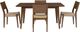 Powell® Cosgrove 5-Piece Brown Dining Set-1