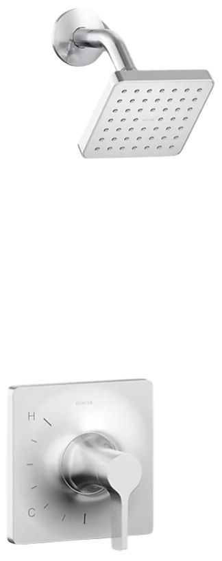 KOHLER® Venza® Rite-Temp® Polished Chrome 1.75 GPM Shower Trim Kit-0