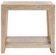 Classic Home Troy White End Table-2
