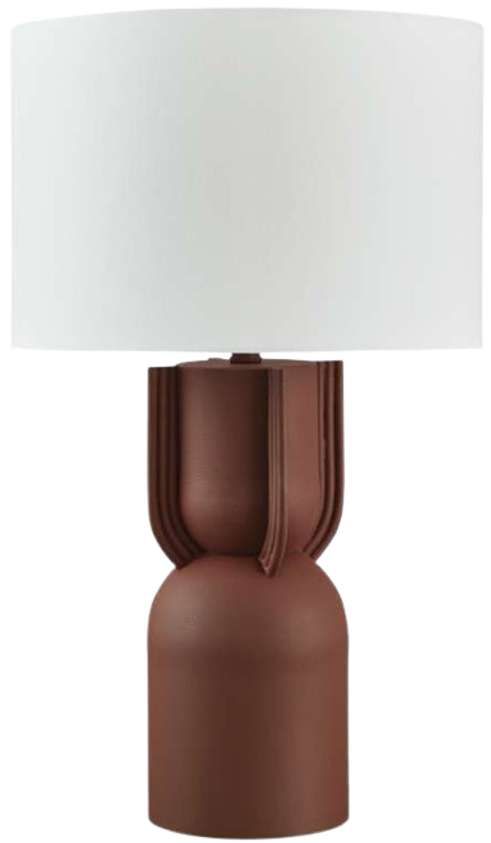 Signature Design by Ashley® Rowandale Brick Red Table Lamp-0