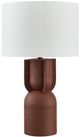 Signature Design by Ashley® Rowandale Brick Red Table Lamp-0