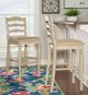 Linon Marino White Wash Bar Stool-1