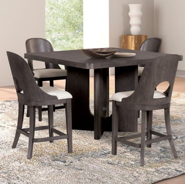 Furniture of America® Sterling West 2-Piece Ash Gray Counter Chair-1