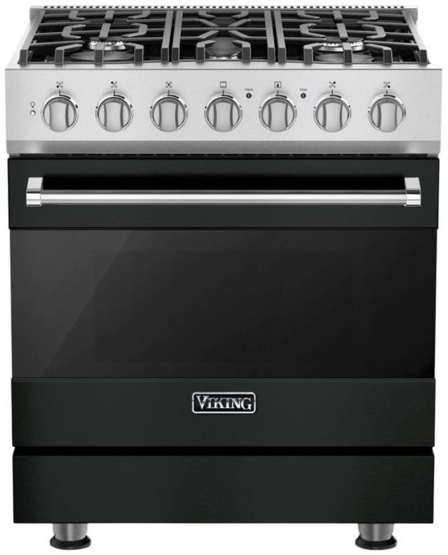 Viking® 3 Series 30" Antique Bronze Liquid Propane Gas Pro Style Dual Fuel Range-0