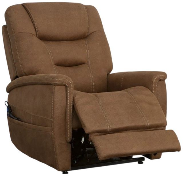 Flexsteel® Shaw Russet Brown Power Lift Recliner-3