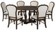 Coaster® Landon 7-Piece Ivory/Rich Brown Dining Set-0