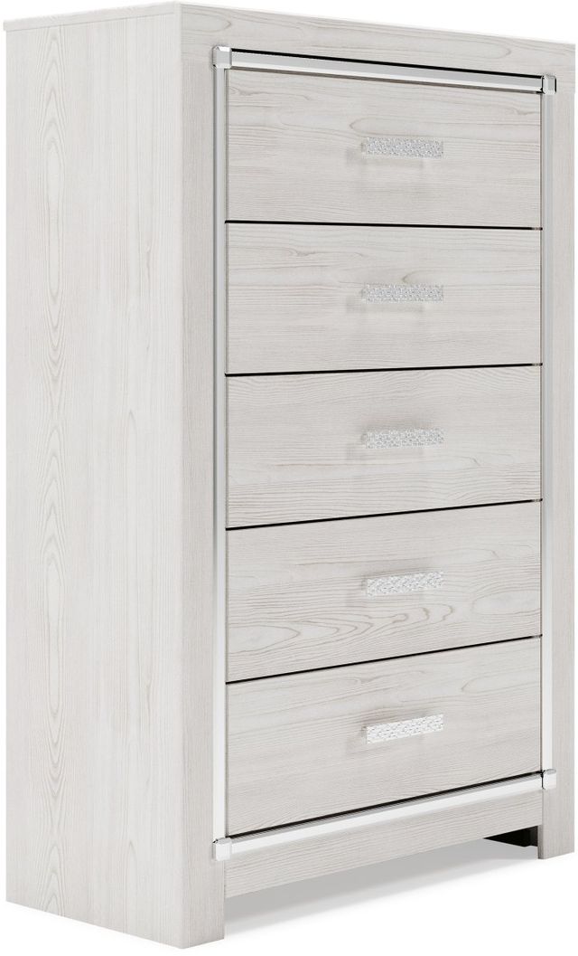 Signature Design by Ashley® Altyra 5-Piece White Full Panel Bed Set-4