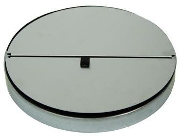Wolf® 10" Stainless Steel Round Inline Damper