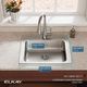 Elkay Lustertone® Classic Lustrous Satin 22" x 19-1/2" x 6-1/2" 1-Hole Single Bowl Drop-In ADA Sink-3