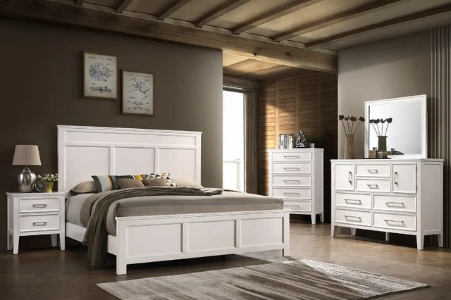 New Classic® Home Furnishings Andover White Dresser-1