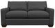 La-Z-Boy® Shiloh Navy Leather Apartment-Size Sofa-1