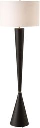 Uttermost® Layla Aged Black Floor Lamp-3