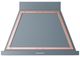 Ilve® Nostalgie II Noblesse 36'' Blue Gray Wall Mounted Range Hood with Copper Trim-0