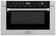 ZLINE Autograph Edition 24" 1.2 Cu. Ft. Stainless Steel Built-in Microwave Drawer with Polished Nickel Helix Handle-0