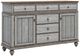 Flexsteel® Plymouth Distressed Graywash Buffet-0