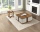 Homelegance® Sienna Brown End Table-1