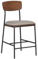 Powell® Telaco Black/Cream Counter Stool-0