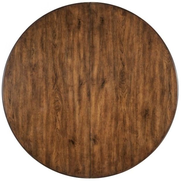 Hooker® Furniture Charleston Maraschino Cherry Round Pedestal Dining Table with Black Cherry Base-3