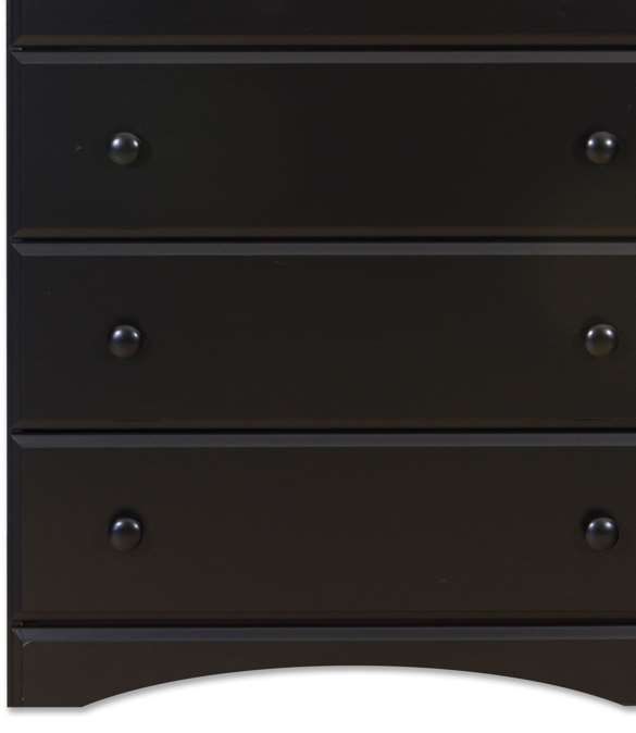 Perdue Woodworks Solid Black Chest-1