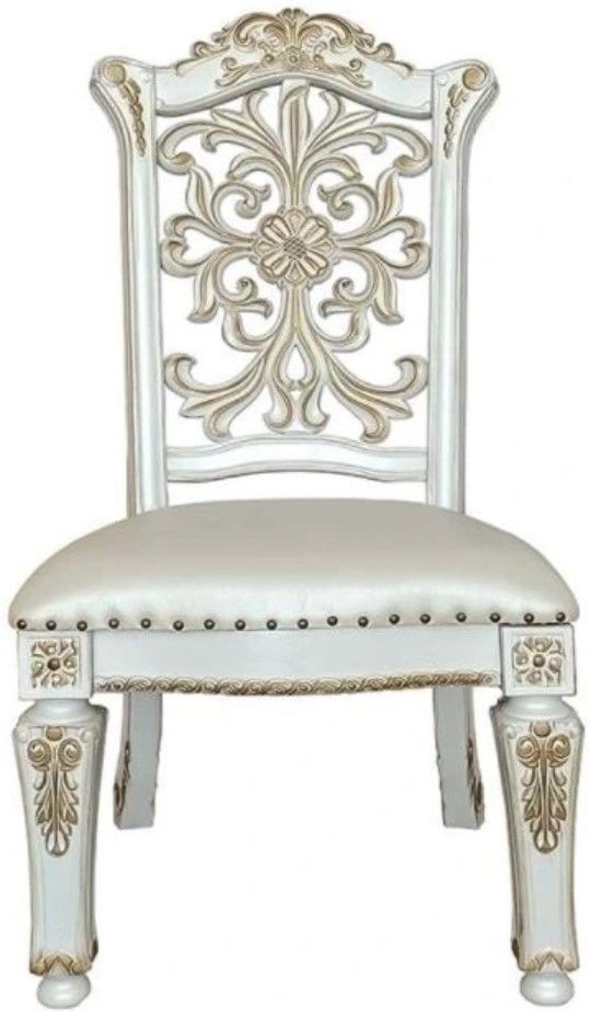 ACME Furniture Vendom Antique Pearl Dining Side Chair-3
