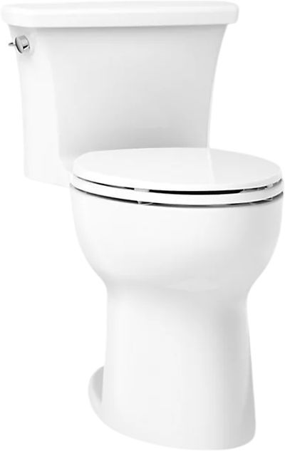 KOHLER® Highline® White 1-Piece Elongated Toilet, 1.28 Gpf-0