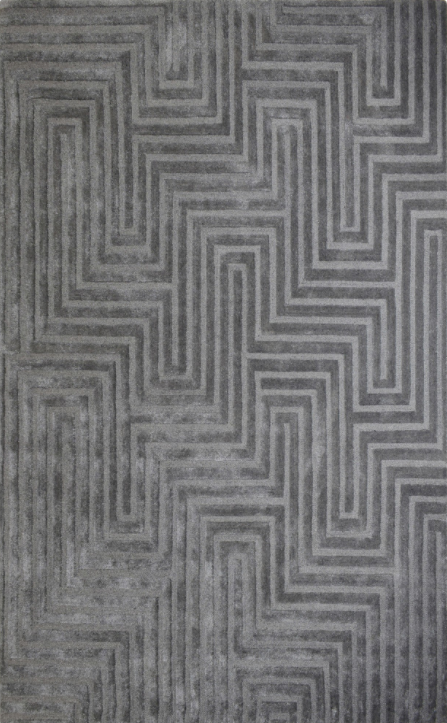 Renwil® Graceland Arren Williams Dark Grey 5' X 8' Area Rug-0