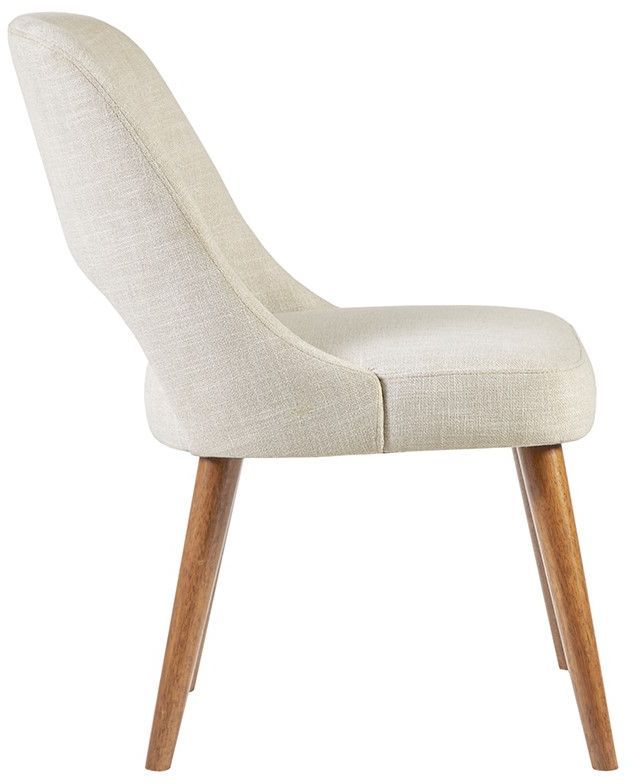 Olliix by INK+IVY Cream Set of 2 Nola Dining Side Chairs-2