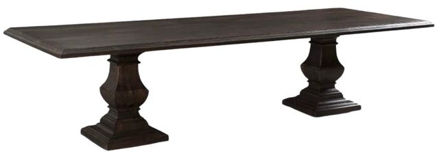 Home Trends & Design Nimes Vintage Brown Dining Table-0