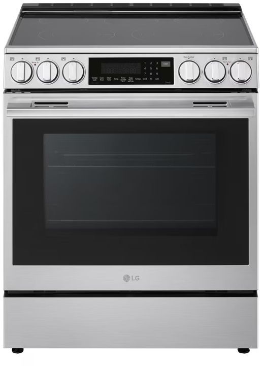 LG 30" PrintProof™ Stainless Steel Smart Wi-Fi Enabled Slide-In Electric Range-0