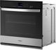 Whirlpool® 30” Fingerprint Resistant Stainless Steel Single Electric Wall Oven with Steam Clean-2