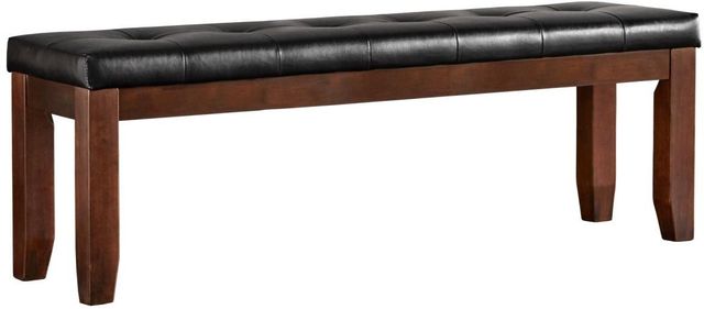 Homelegance® Ameillia Black/Dark Brown Afton 48” Dining Bench-0