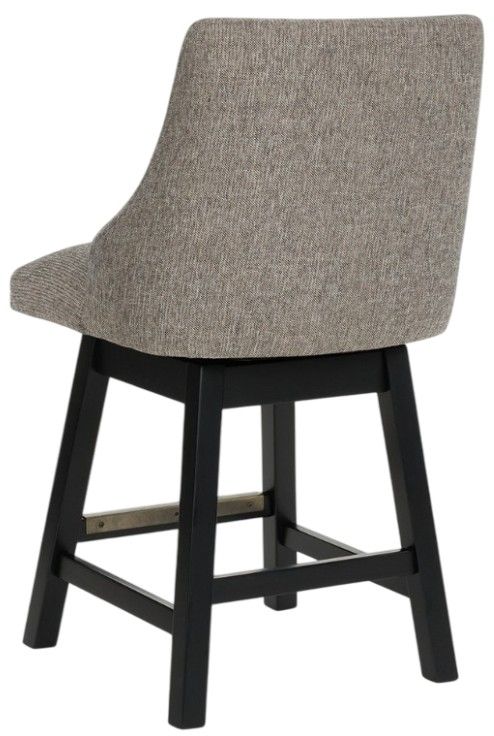 Signature Design by Ashley® Neymorton Brown/Dark Gray Swivel Bar Stool-4