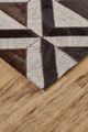 Feizy Fannin Onyx/Burlywood 5' x 8' Rug-1